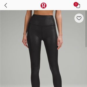 Lululemon Align High Rise Shine Leggings